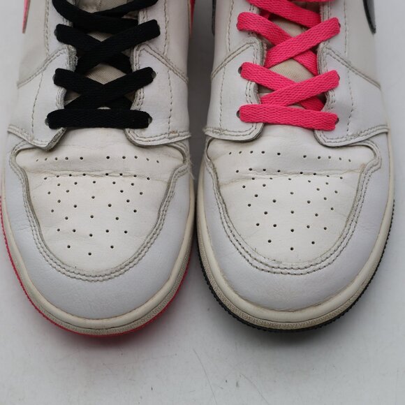 Nike Air Jordan 1 Mid Youth 7 Women’s 8.5 Basketball Sneakers 555112-106 - Picture 10 of 11